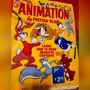 Vintage Cartoon Drawing Instruction